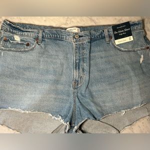 Abercrombie Curve Love Mom Shorts